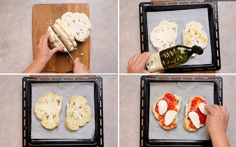 coliflor pizza margarita paso paso coliflor pizza margarita paso paso