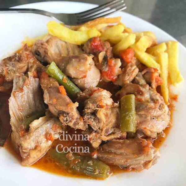 Conejo a la cazadora