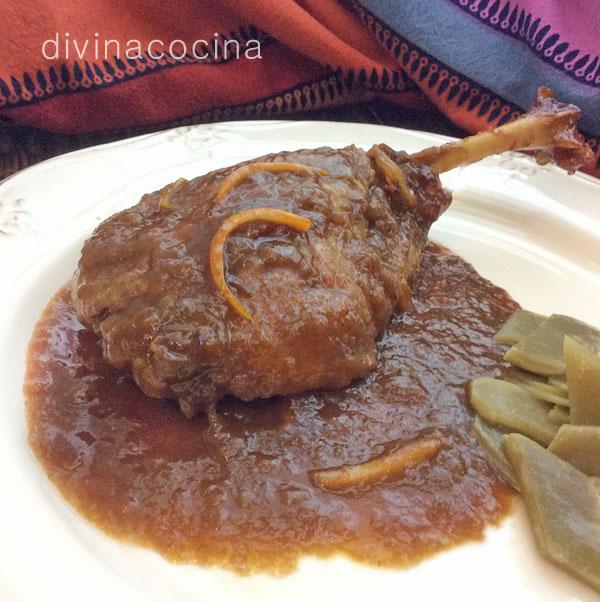 Confit de pato a la naranja