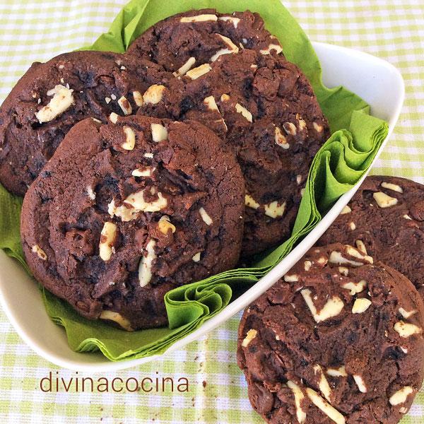 cookies de chocolate y nueces cookies de chocolate y nueces