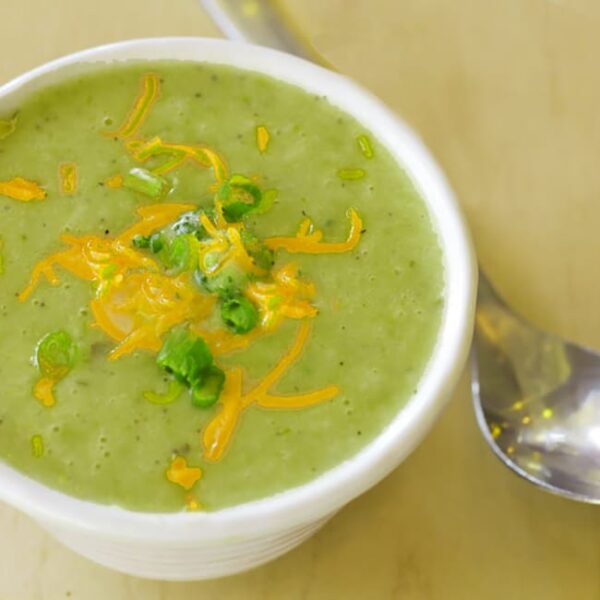 Crema de brócoli y queso