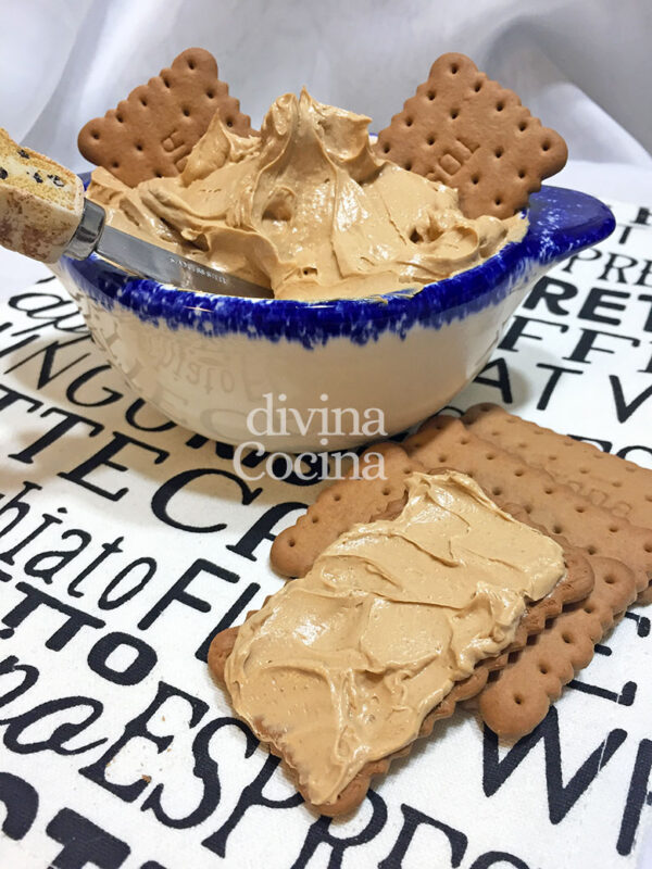 Crema de moka sin huevo