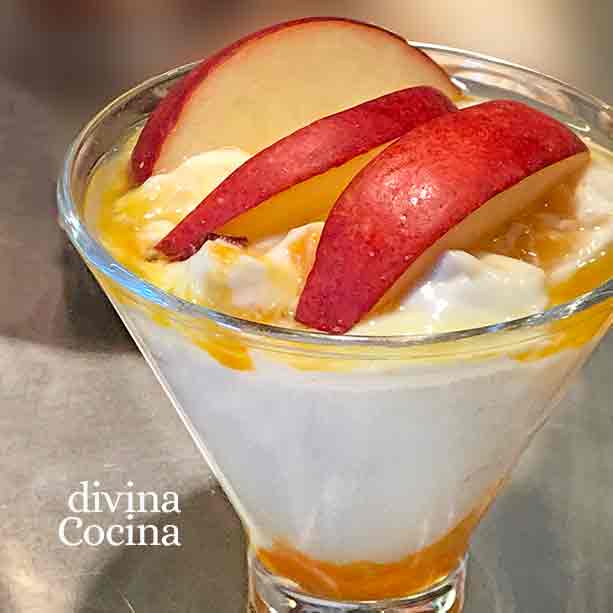 crema facil yogur con manzana crema facil yogur con manzana
