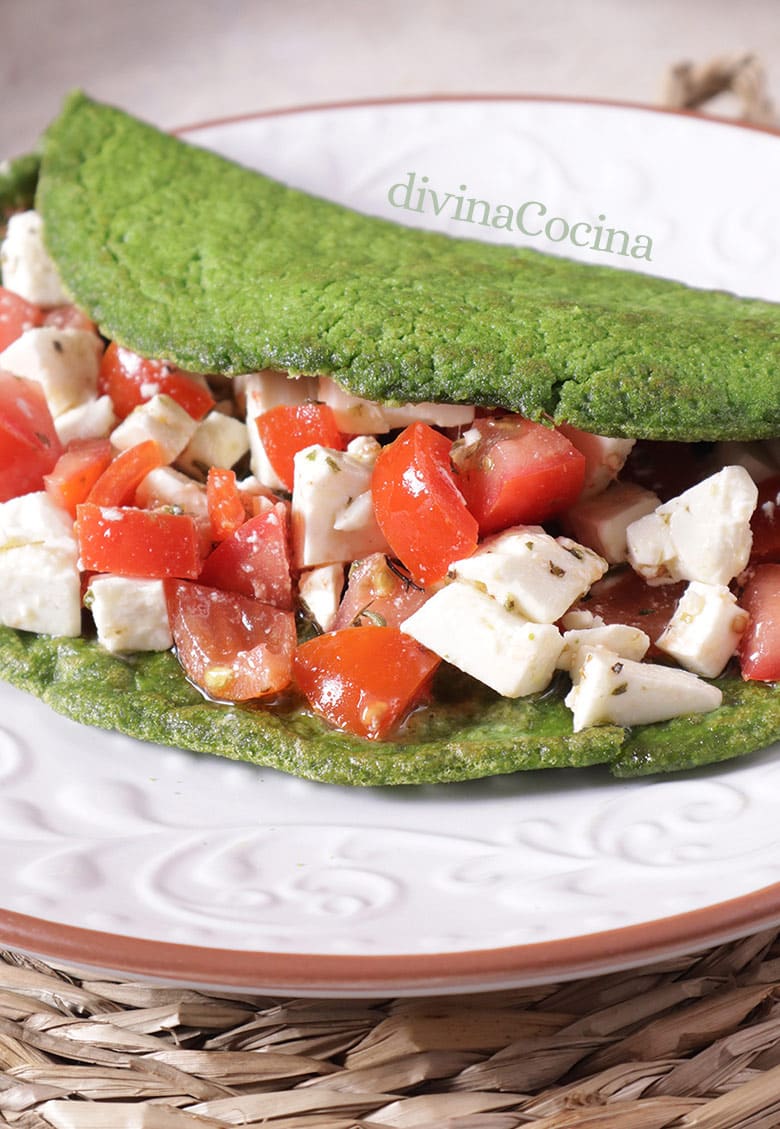 crepes de espinacas crepes de espinacas