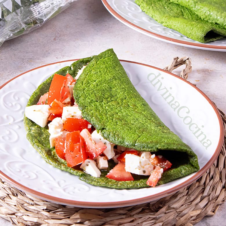 crepes de espinacas crepes de espinacas