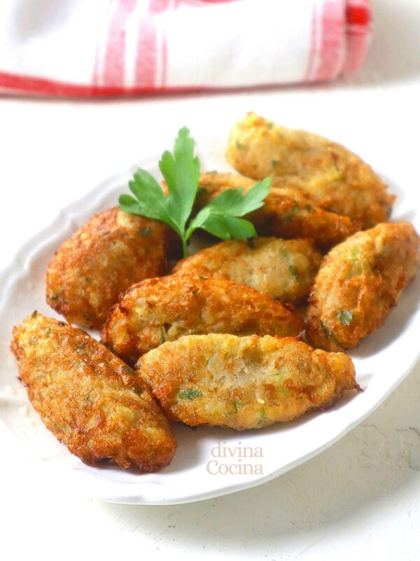 Croquetas de patatas y bacalao