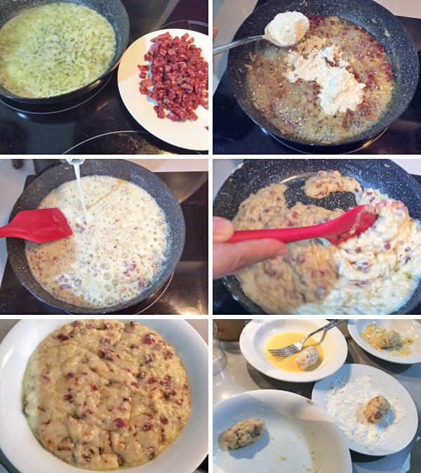 croquetas de salchichon paso a paso croquetas de salchichon paso a paso