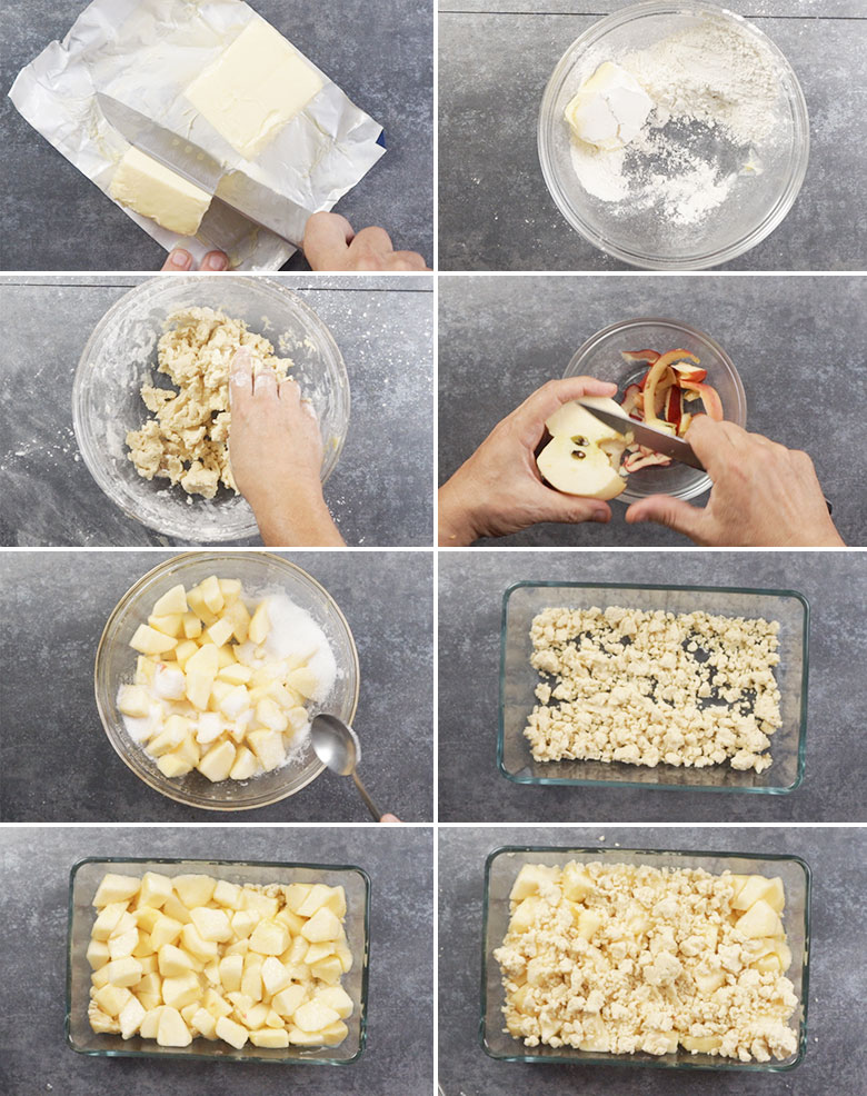 crumble de manzana paso paso crumble de manzana paso paso