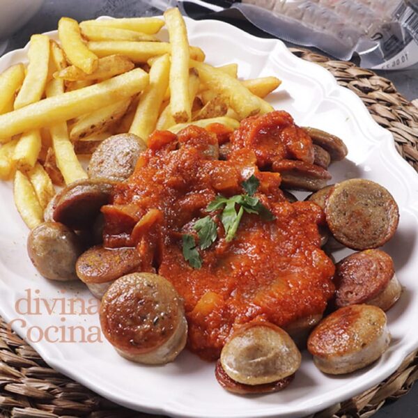 Currywurst al estilo alemán