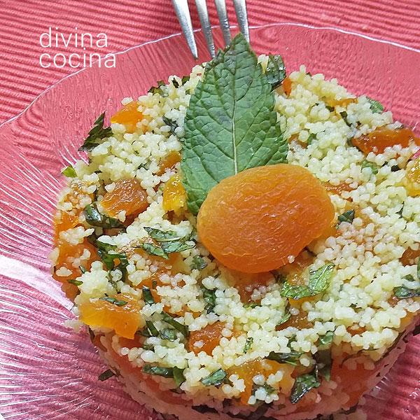 cuscús con orejones cuscús con orejones