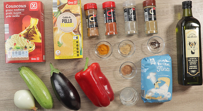 ingredientes cuscus verduras ingredientes cuscus verduras