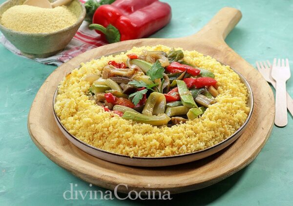 Cuscús con verduras
