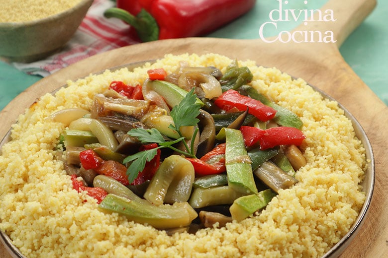 cuscus con verduras cuscus con verduras
