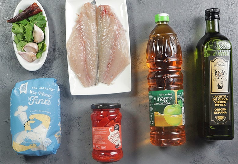 dorada a la bilbaina con pimientos ingredientes dorada a la bilbaina con pimientos ingredientes