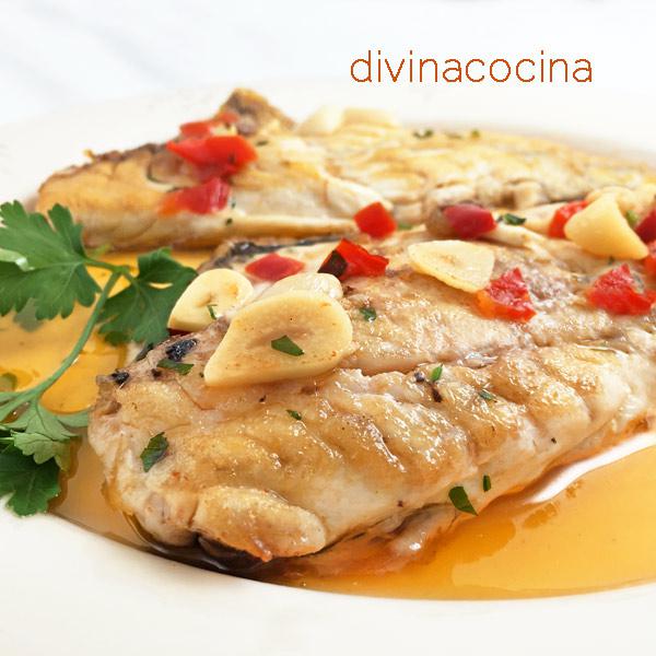 receta de dorada a la bilbaína con pimientos receta de dorada a la bilbaína con pimientos