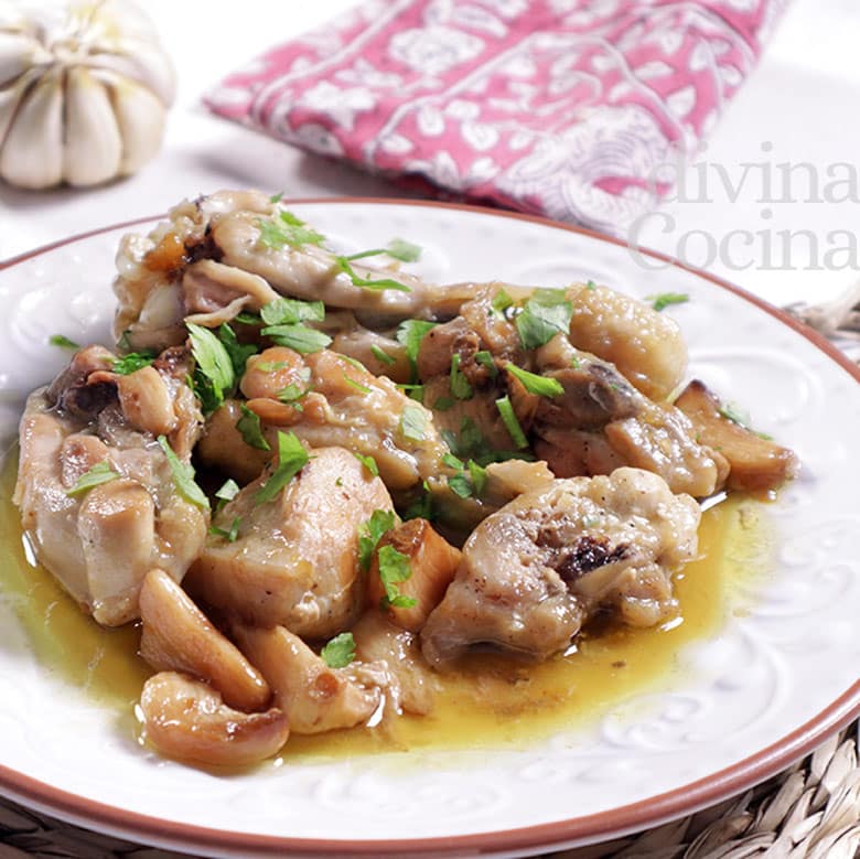 pollo al ajillo pollo al ajillo
