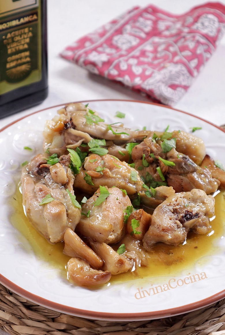 pollo al ajillo pollo al ajillo