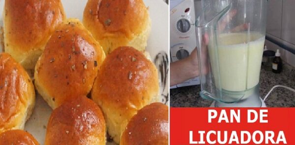 El pan también se puede hacer en la licuadora aquí la receta