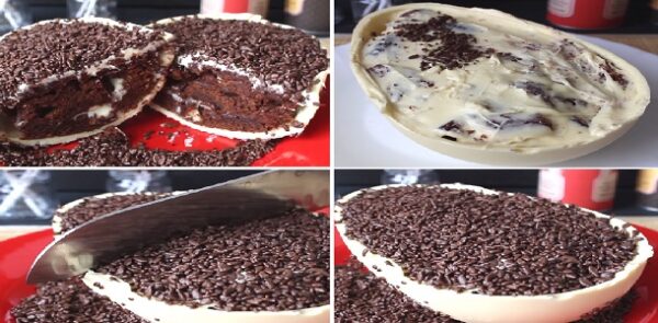 El secreto de los Huevos de Pascua chocolate blanco con brownie voy a revelar! Si te gusta dinos HOLA y dale a Me Gusta MIREN …