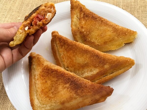 Empanadillas de pan de molde