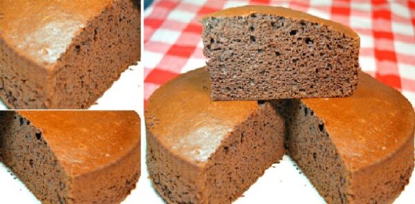 En pocos minutos prepara este Bizcochuelo Aireado y liviano con cacao, Si te gusta dinos HOLA y dale a Me Gusta MIREN…