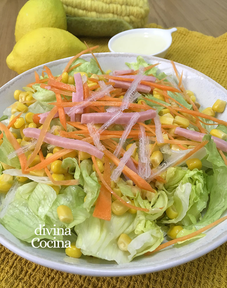 ensalada china con vinagreta agridulce ensalada china con vinagreta agridulce