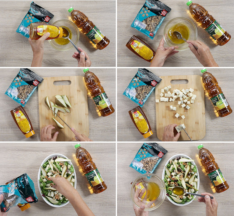 ensalada pera gorgonzola paso paso ensalada pera gorgonzola paso paso