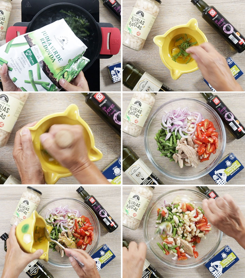 ensalada alubias vinagreta paso paso ensalada alubias vinagreta paso paso