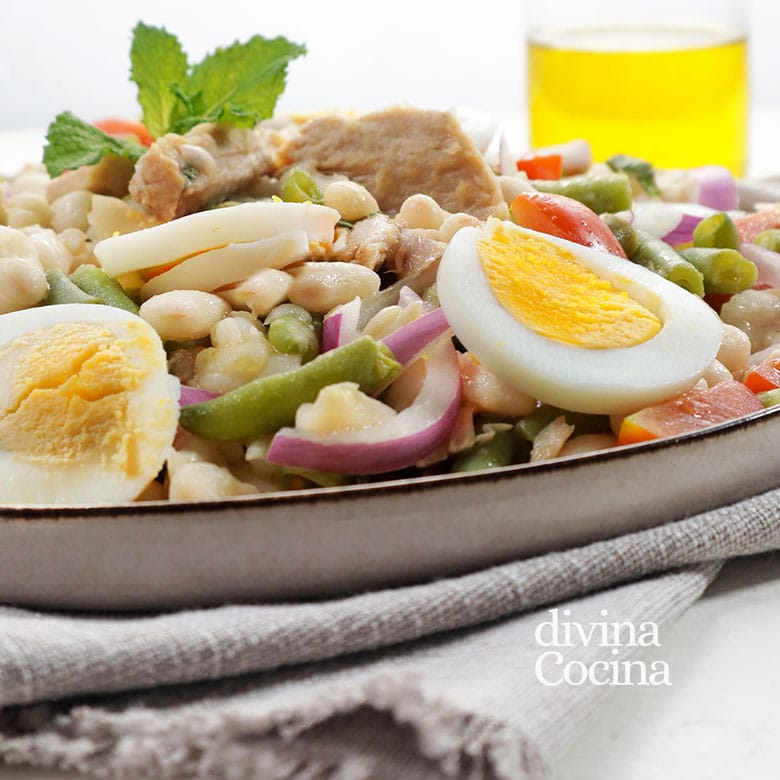 ensalada de alubias ensalada de alubias