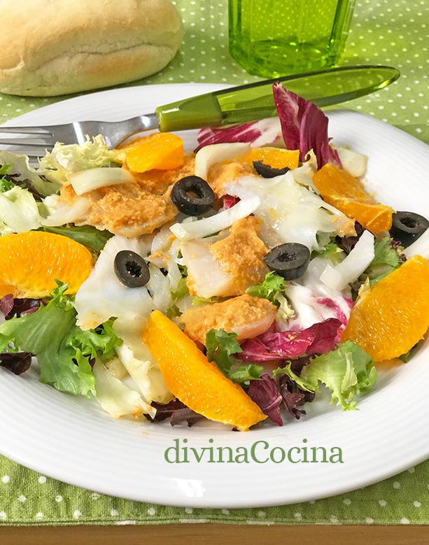 ensalada de bacalao romesco 1