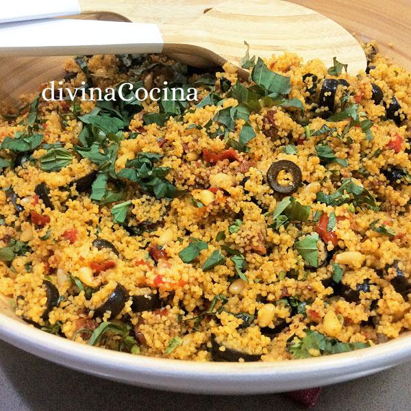 ensalada de cuscús a la italiana ensalada de cuscús a la italiana