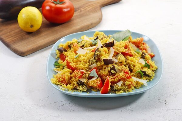 Ensalada de cuscús napolitana