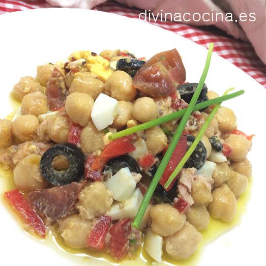Ensalada de garbanzos