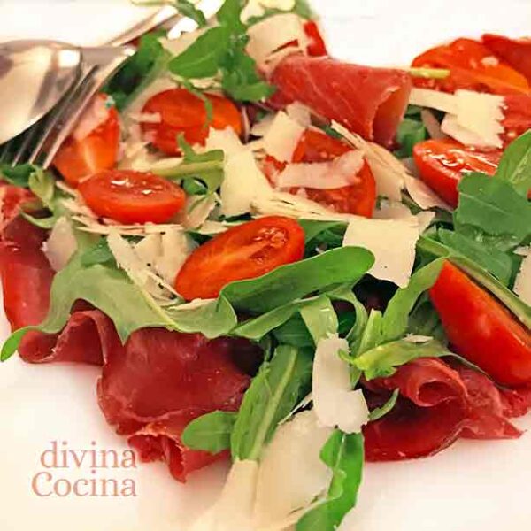 Ensalada de jamón al estilo italiano
