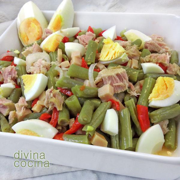 Ensalada de judías verdes Ensalada de judías verdes