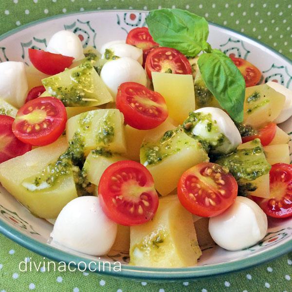 Ensalada de patatas al Pesto Ensalada de patatas al Pesto