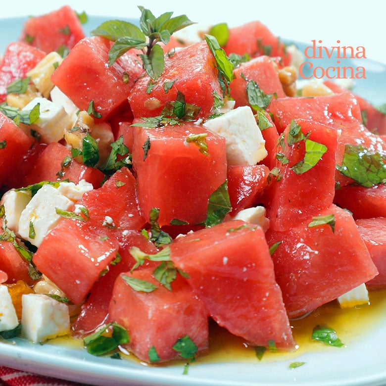 ensalada de sandía ensalada de sandía