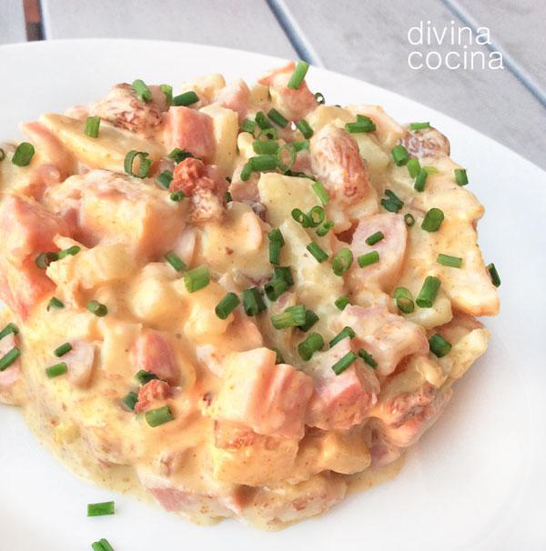 Ensaladilla agridulce ensaladilla agridulce