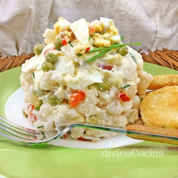 Ensaladilla de coliflor