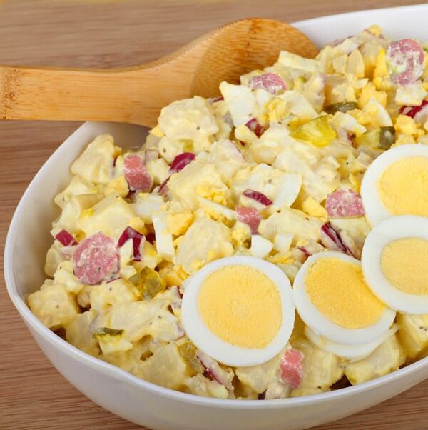Ensaladilla de huevo alemana