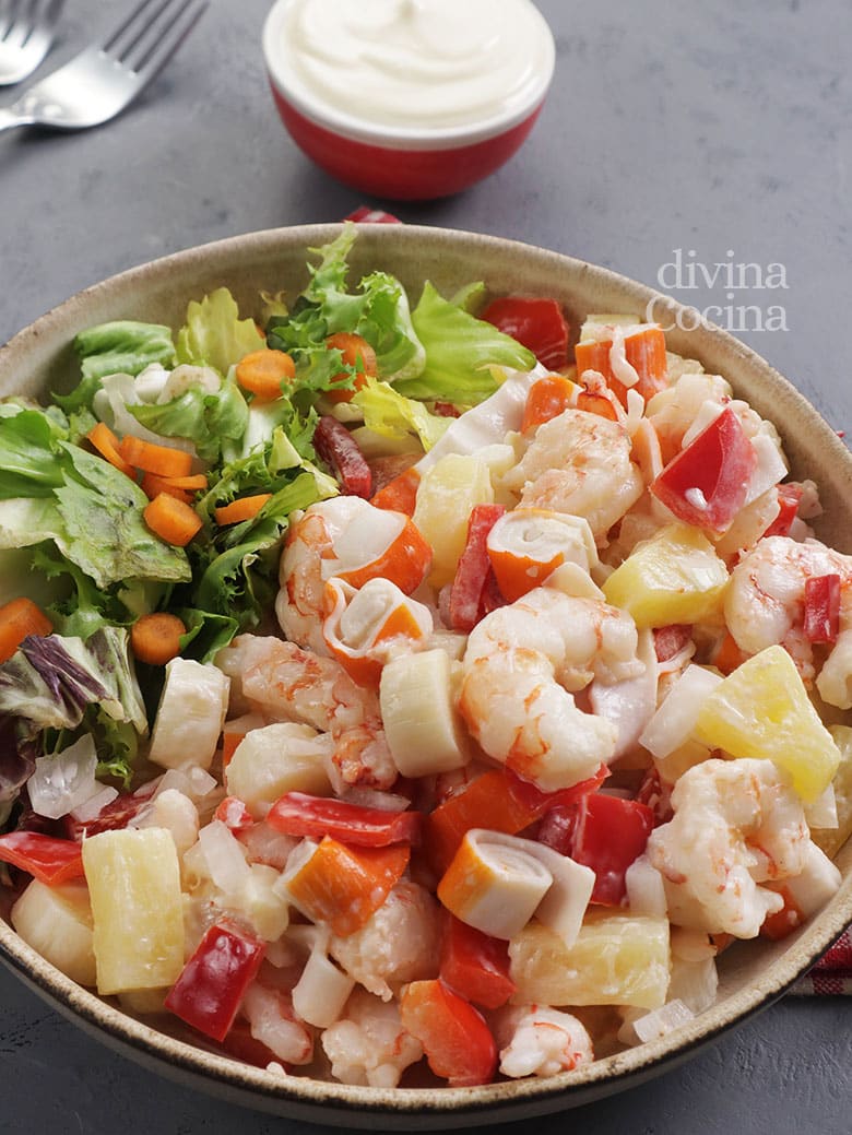 ensalada ensaladilla facil marisco ensalada ensaladilla facil marisco