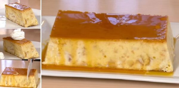 Es como un FLAN un delicioso POSTRE muy fácil de hacer y riquísimo Pudín o Budín Especial. Si te gusta dinos HOLA y dale a Me Gusta MIREN…