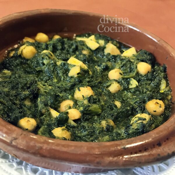 Espinacas con garbanzos
