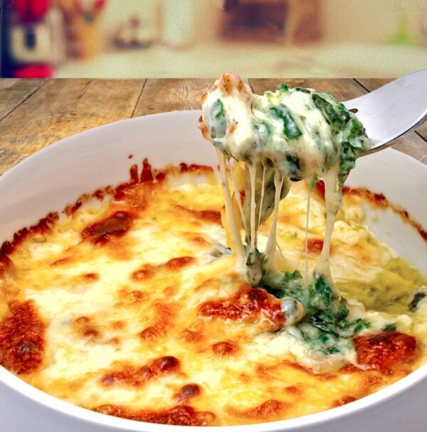 Espinacas gratinadas
