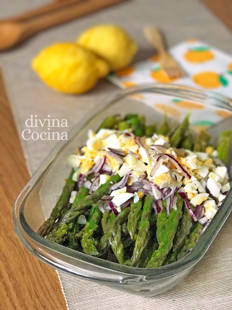esparragos vinagreta receta facil esparragos vinagreta receta facil