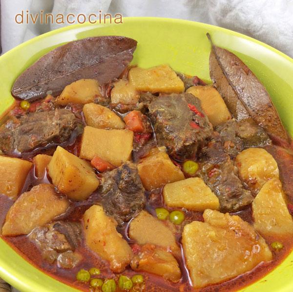 Estofado de ternera Estofado de ternera