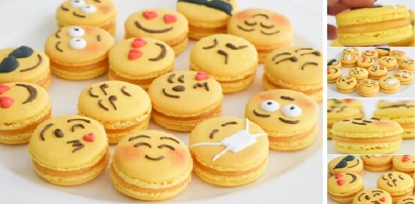 Estos MACARONS de EMOJIS son riquísimos y muy fáciles de hacer con lo mejor Sabor Limón del mundo!