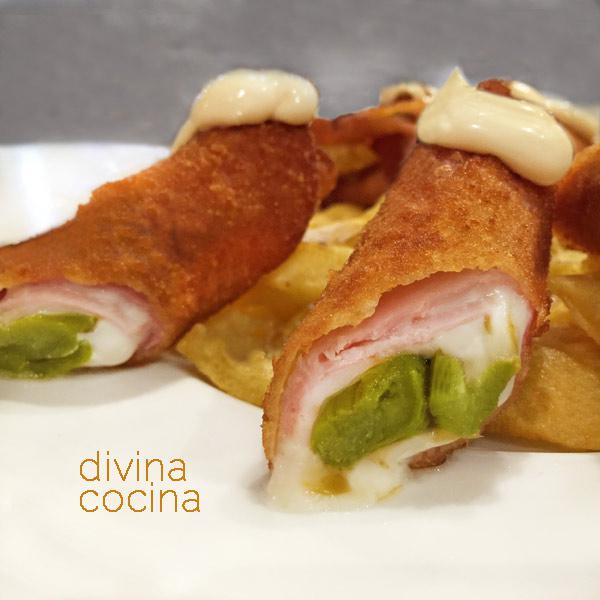 flamenquines de esparragos flamenquines de esparragos