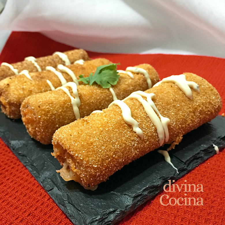 flamenquines de pan de molde flamenquines de pan de molde