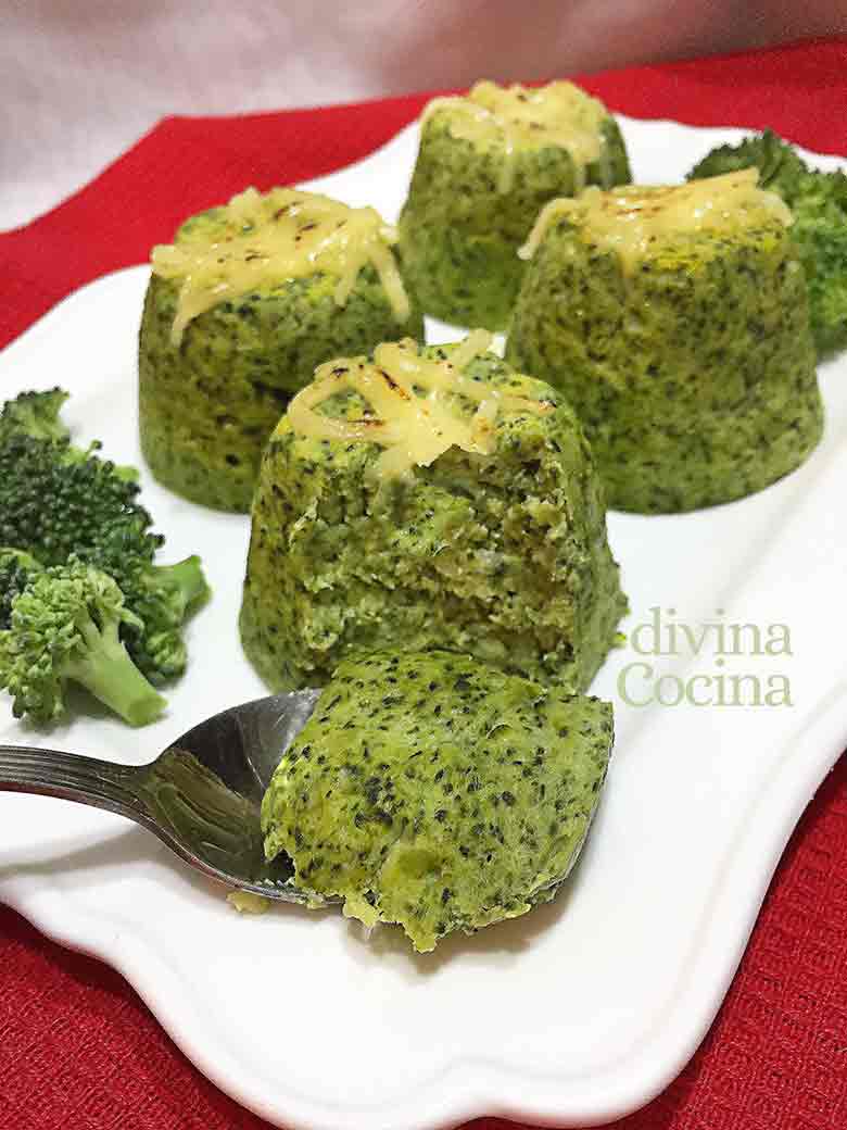 flan de brocoli 